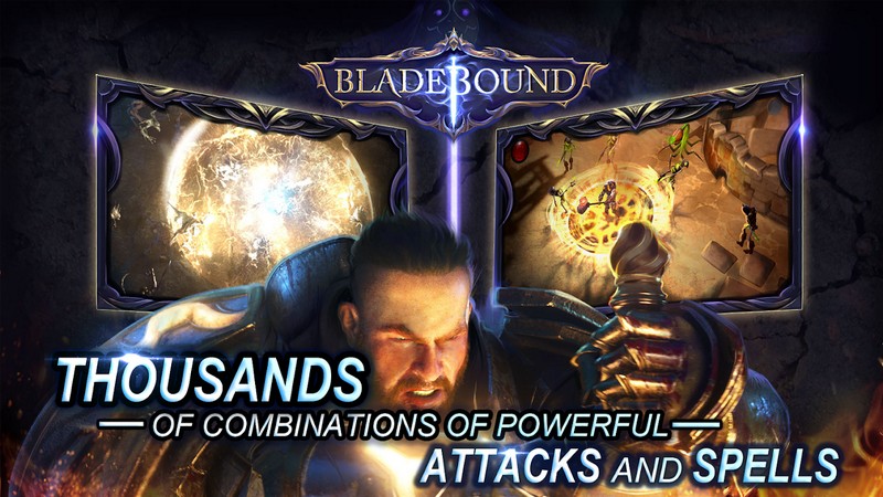 Bladebound hack and slash RPG APK MOD imagen 1