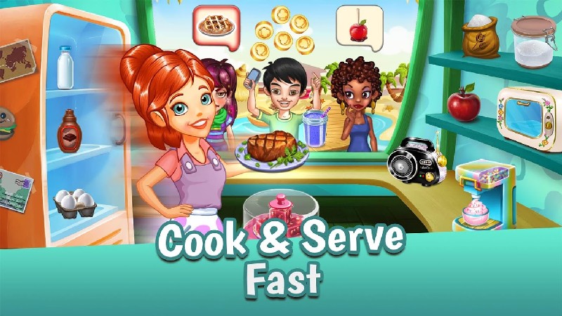 Cooking Tale - Food Games APK MOD imagen 2