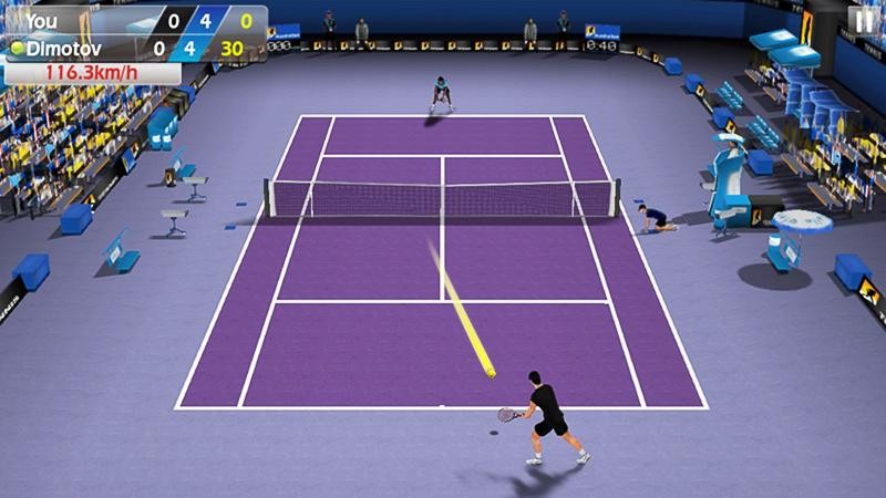 3D Tennis APK MOD imagen 4