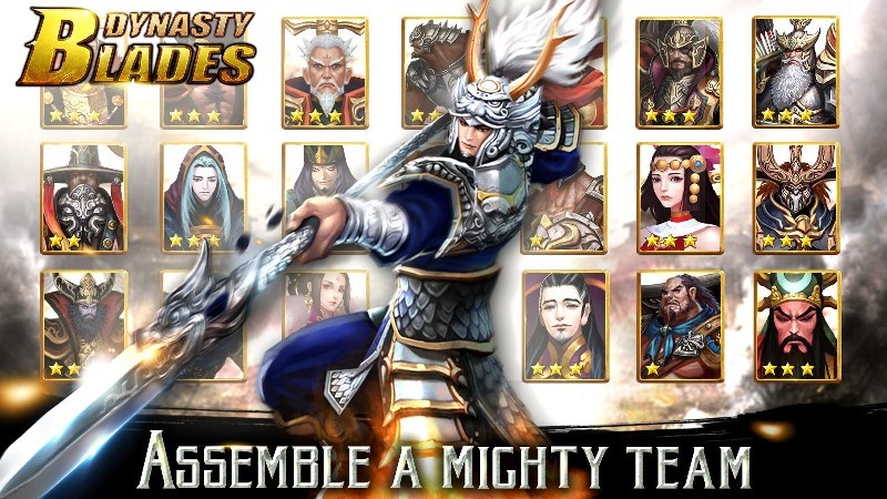 Dynasty Blades Warriors MMO APK MOD imagen 3