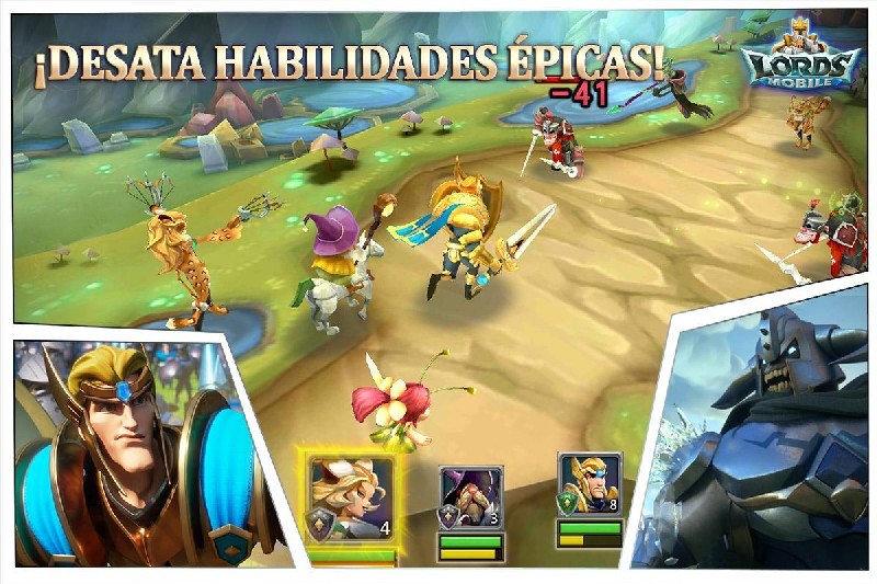 Lords Mobile APK MOD v2.53 (Auto Battle/VIP 15