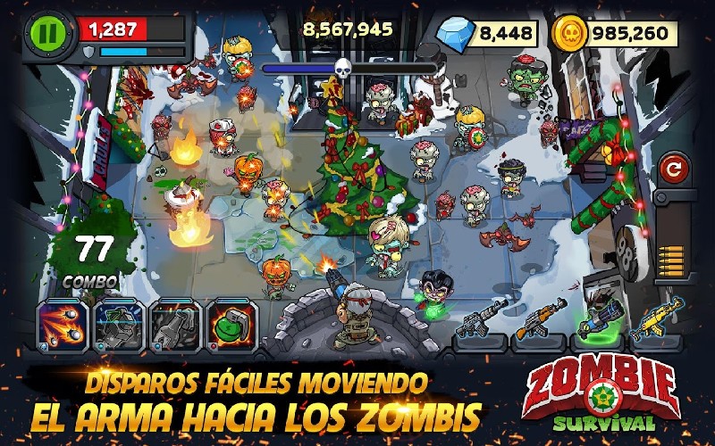 Zombie Survival Game of Dead APK MOD imagen 1