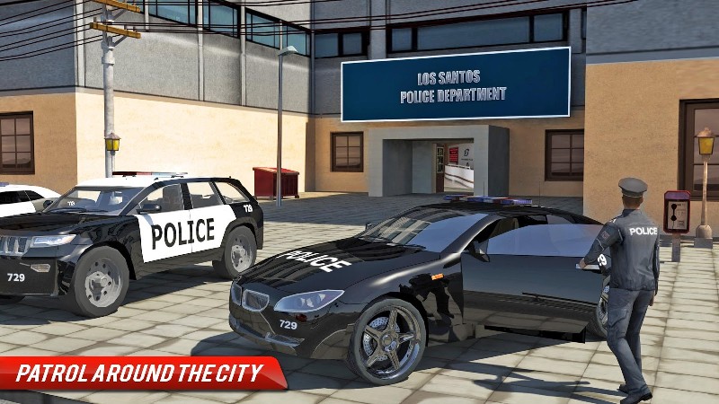 Crime City - Police Car Simulator APK MOD imagen 1