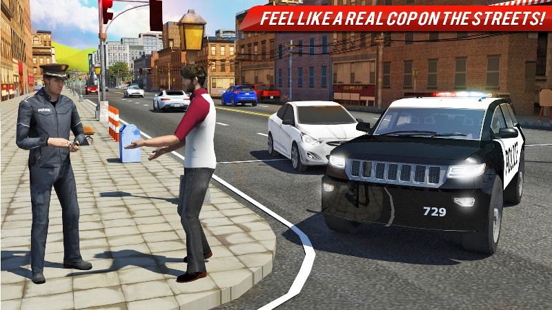 Crime City - Police Car Simulator APK MOD imagen 5