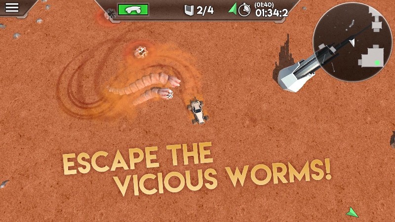 Desert Worms APK MOD imagen 1