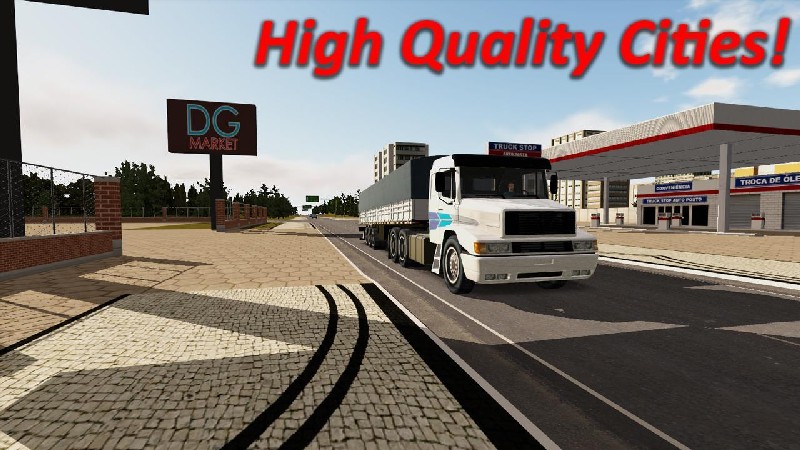 Heavy Truck Simulator APK MOD imagen 2