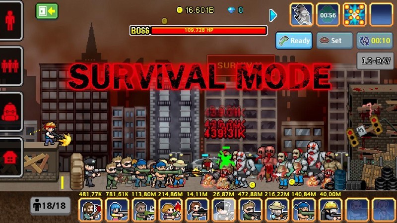 100 DAYS - Zombie Survival APK MOD imagen 2