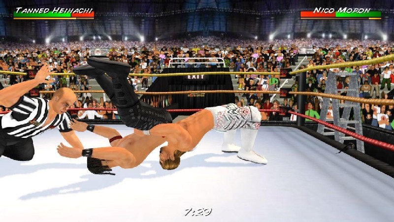 Wrestling Revolution 3D APK MOD imagen 2