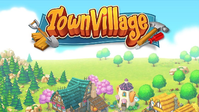 Town Village Farm, Build, Trade, Harvest City APK MOD imagen 1
