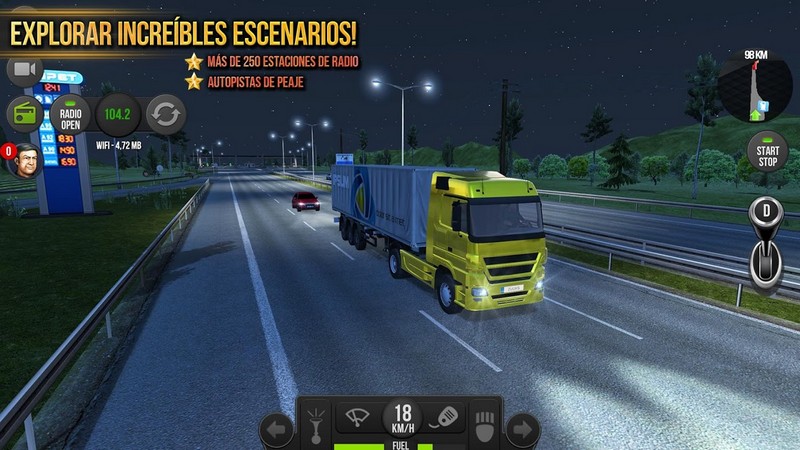 Truck Simulator 2018 Europe APK MOD imagen 2