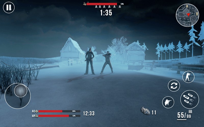Rules of Modern World War Winter FPS Shooting Game APK MOD imagen 2