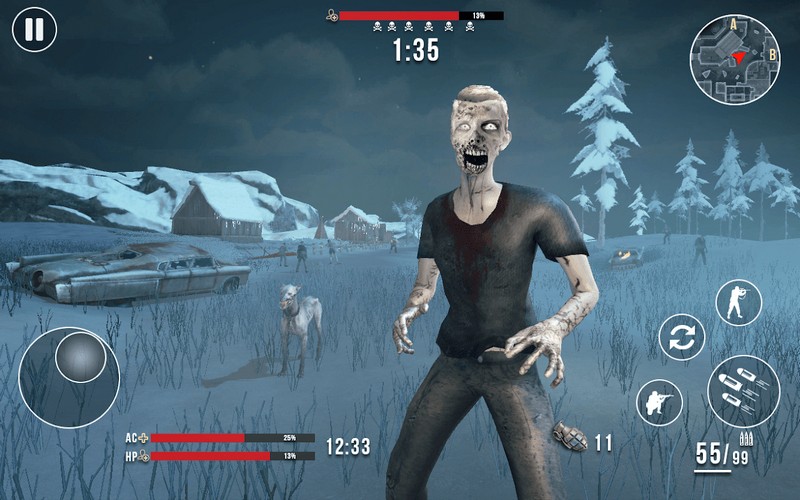 Rules of Modern World War Winter FPS Shooting Game APK MOD 3