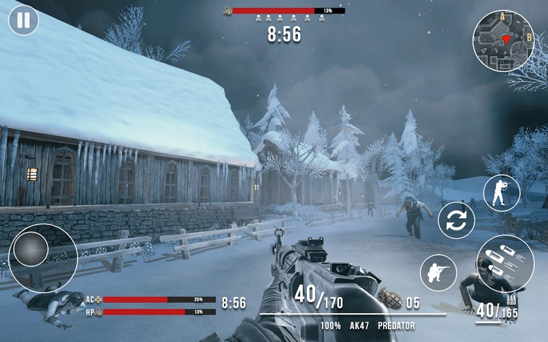 Rules of Modern World War Winter FPS Shooting Game APK MOD imagen 4