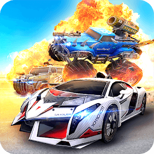 Overload: Multiplayer Battle Car Shooting Game APK MOD