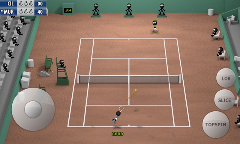 Stickman Tennis - Career APK MOD imagen 3