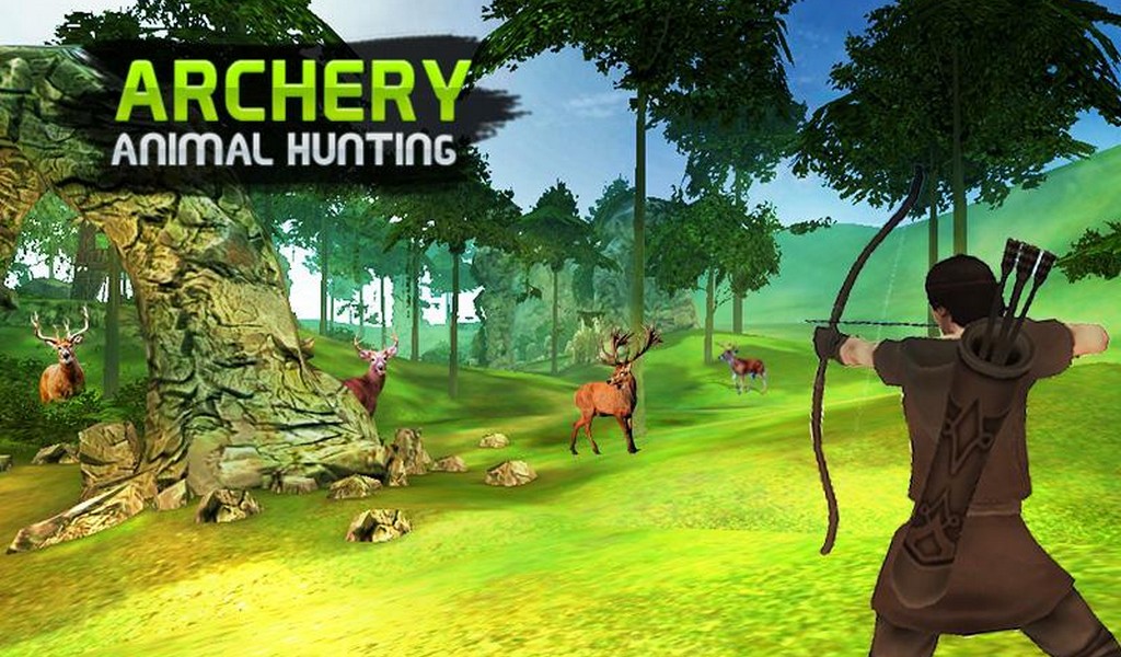 Archery Animals Hunting 3D APK MOD imagen 1