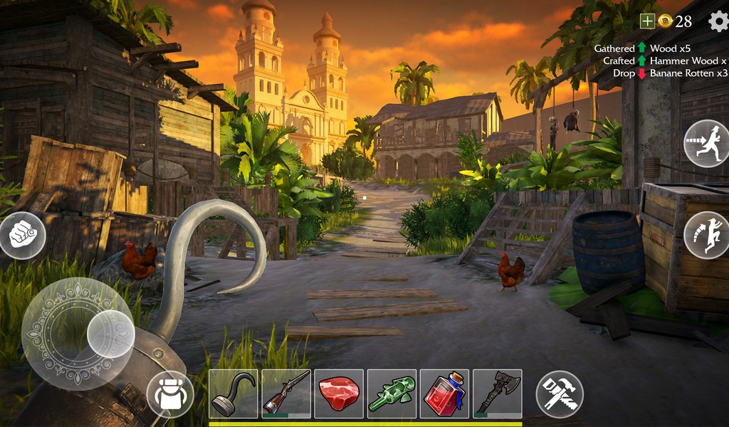 Pirate Island Survival 3D APK MOD imagen 1