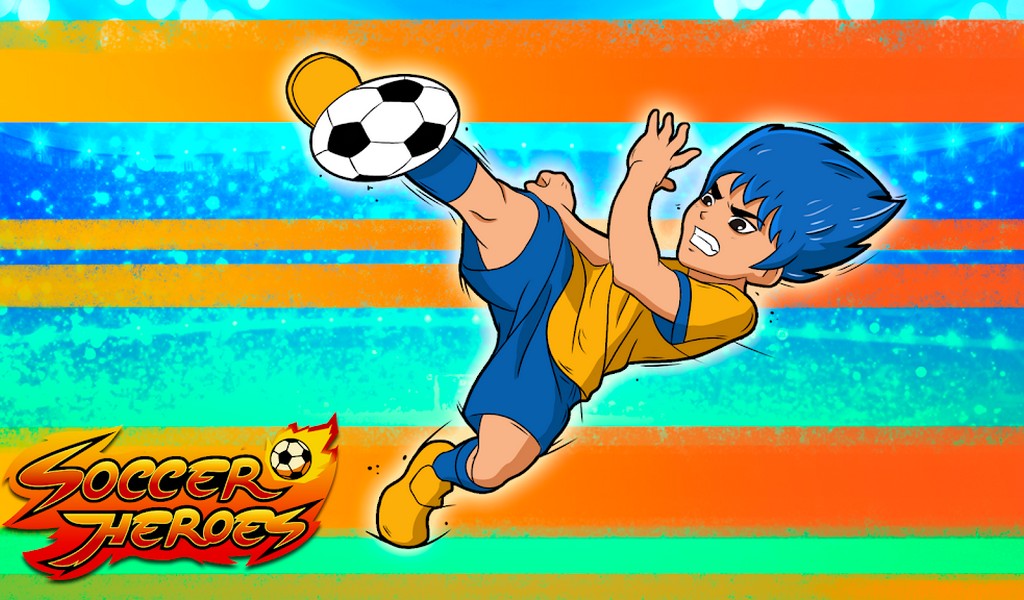 Soccer Heroes RPG Score Eleven APK MOD imagen 1