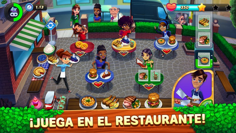 Diner Dash Adventures Apk Mod V1 28 4 Monedas Corazones Descargar Hack 2021