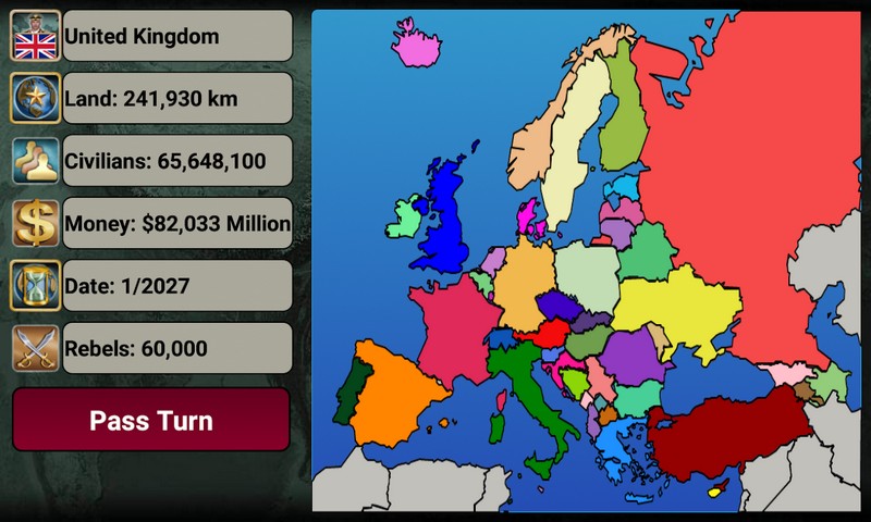 Europe Empire 2027 APK MOD imagen 2