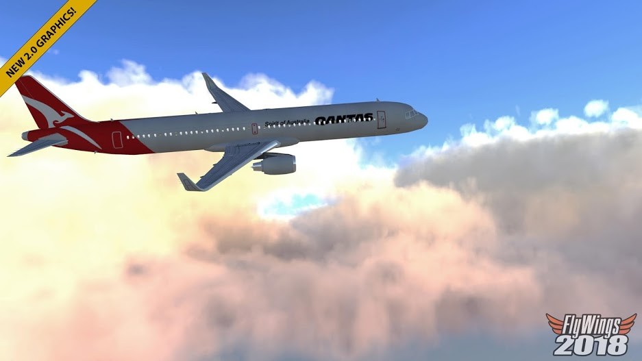 Flight Simulator 2018 FlyWings Free APK MOD Imagen 2