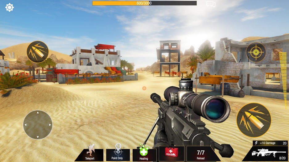 Bullet Strike Sniper Games APK MOD Imagen 2