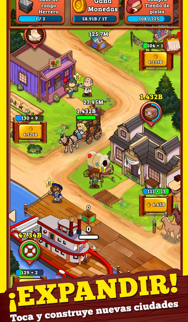 Idle Frontier: Tap Town Tycoon APK + MOD (Free Upgrade …